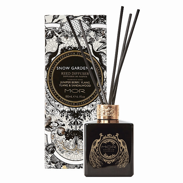 Emporium Classics Snow Gardenia Reed Diffuser Set