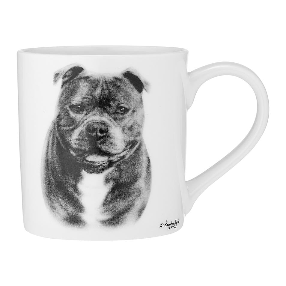 Delightful Dogs Staffy Terrier City Mug