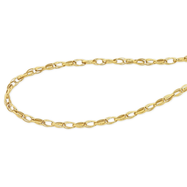 9ct Yellow Gold Silver Filled 50cm Necklace