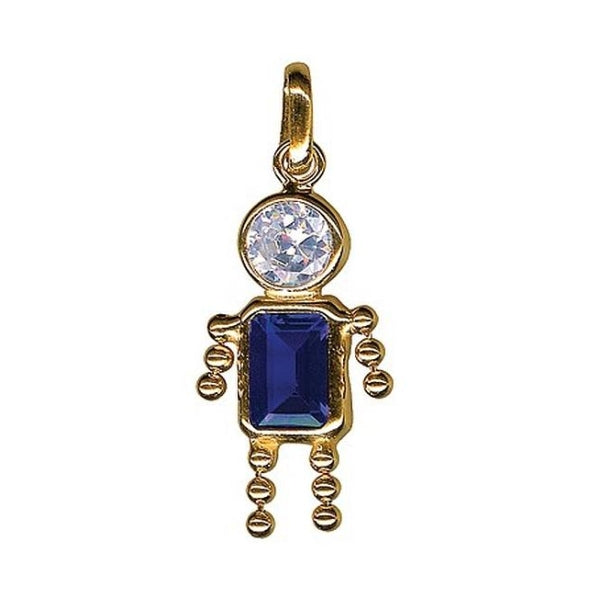 9ct Yellow Gold Gem Baby Boy
