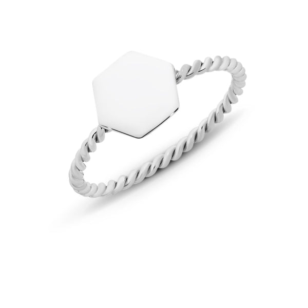 Sterling Silver Cubic Zirconia Ring