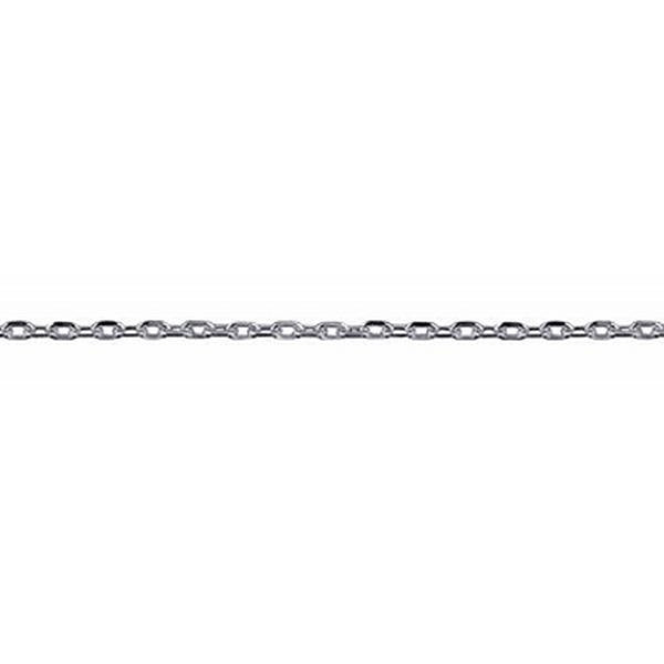 Sterling Silver Cable 50cm Chain