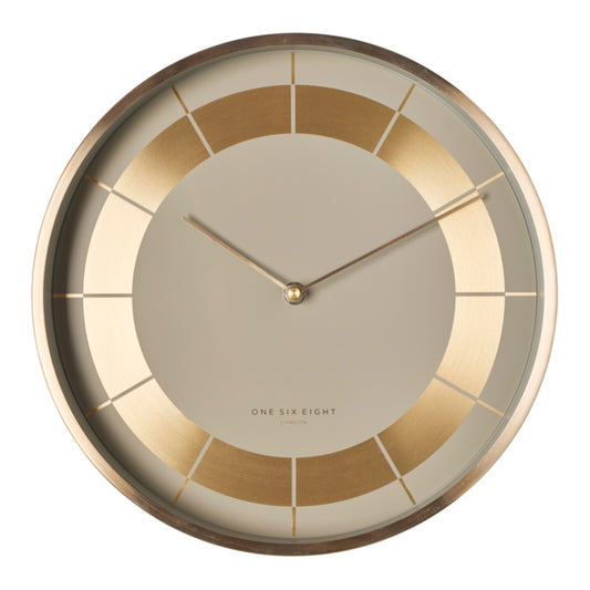 Arlo 30cm Grey Silent Wall Clock