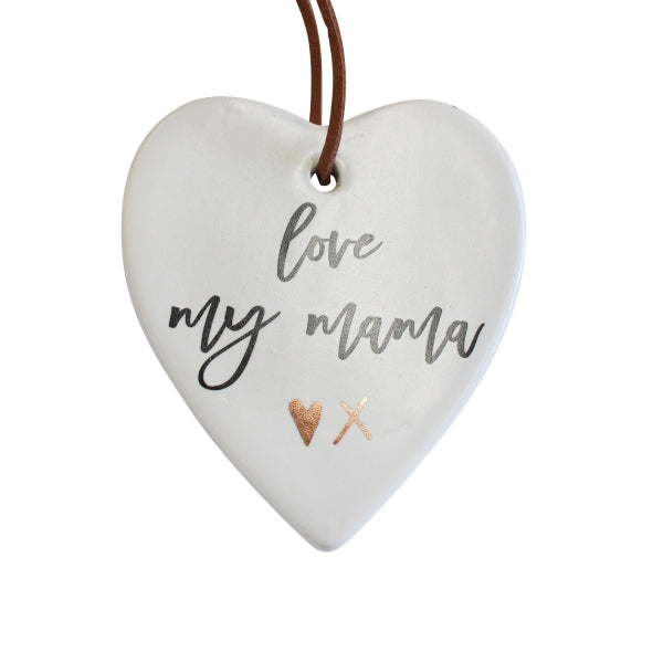 Hanging Heart Love Mama