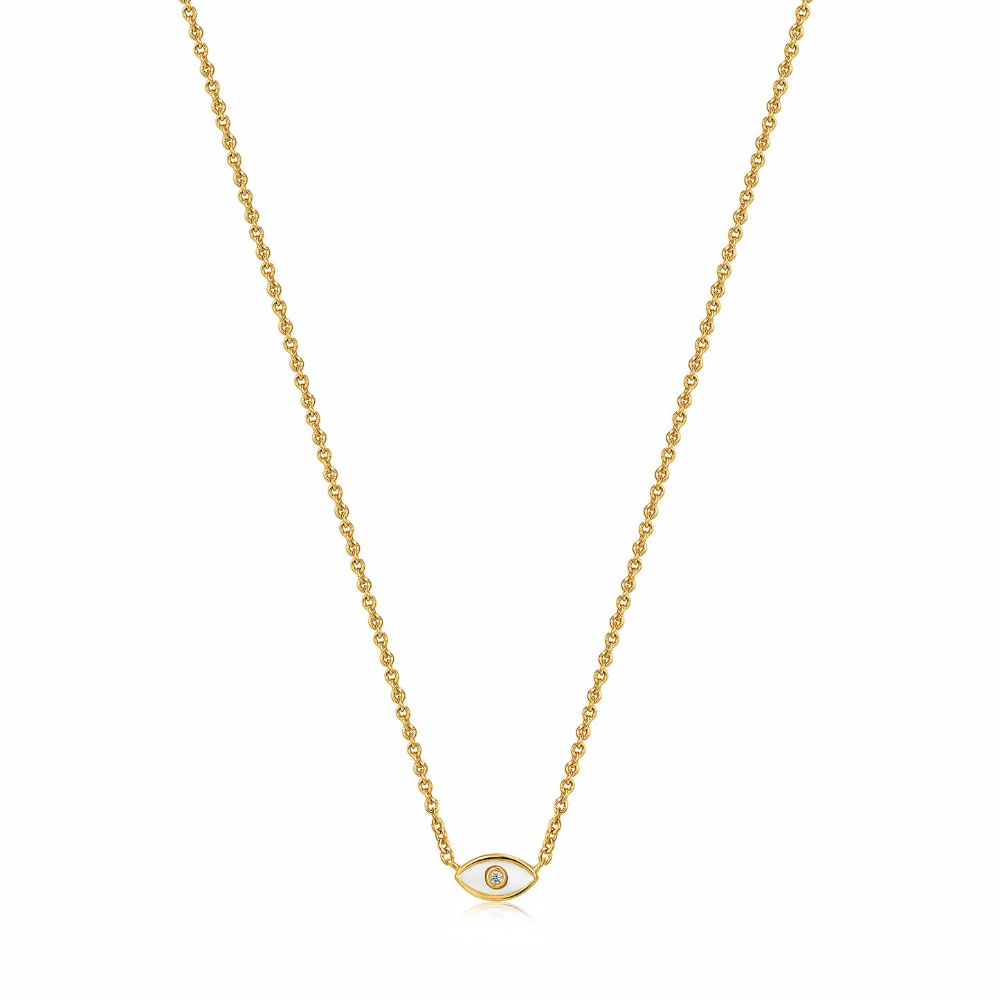 Ania Haie Wild Soul Evil Eye Gold Necklace