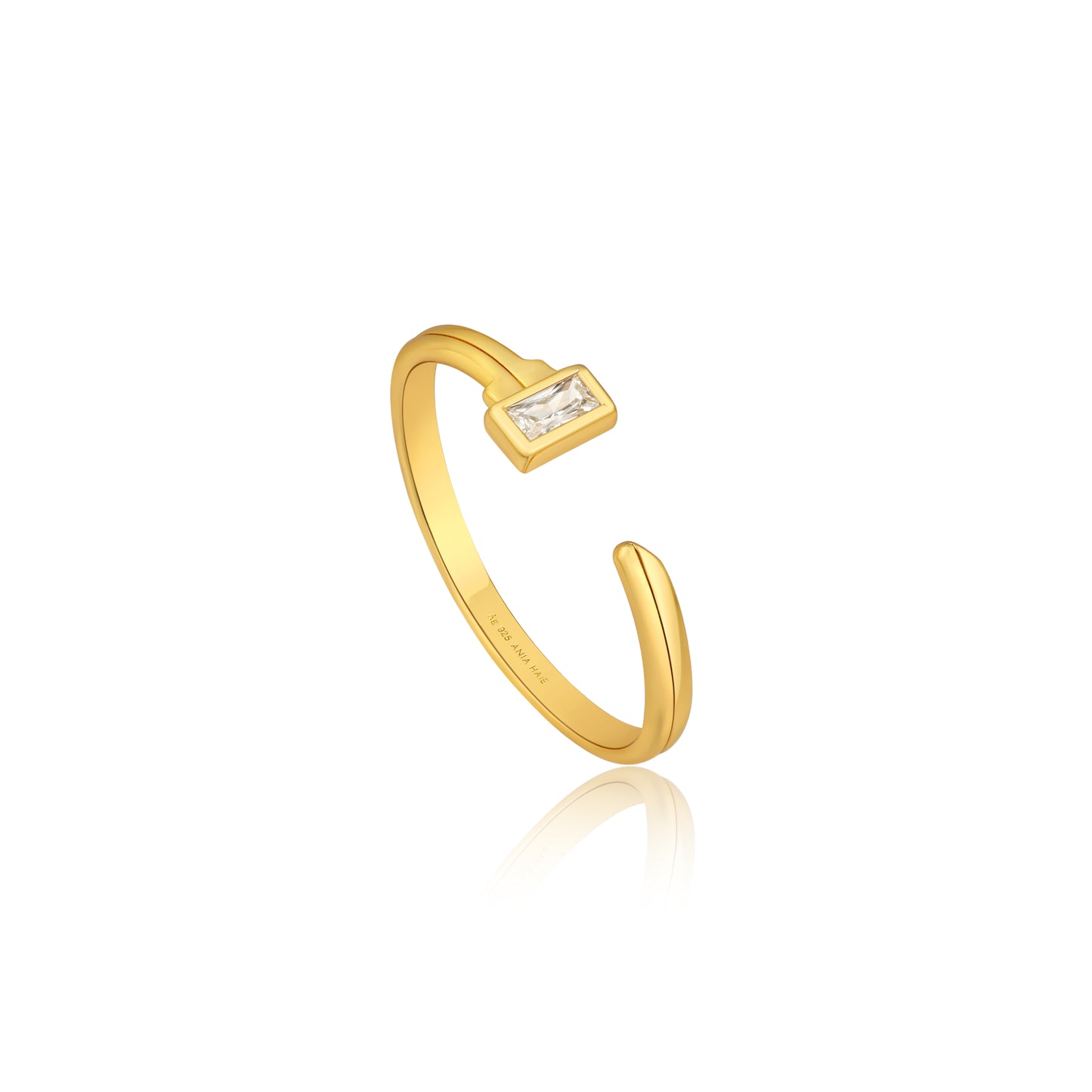 Ania Haie Under Lock & Key Gold Key Adjustable Ring