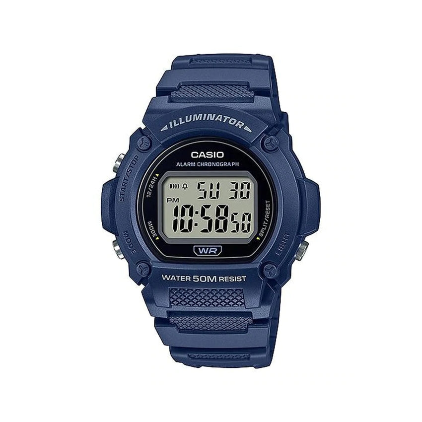 Casio Illuminator Digital Navy Gents Watch