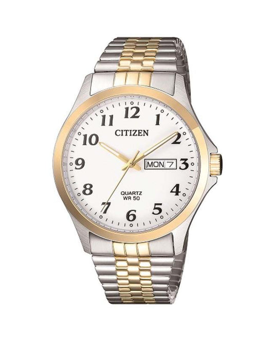 Citizen Quartz Two Tone Stainless Steel Gents Watch