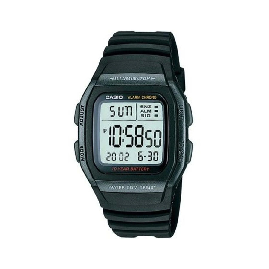 Casio Digital Black Sports Gents Watch
