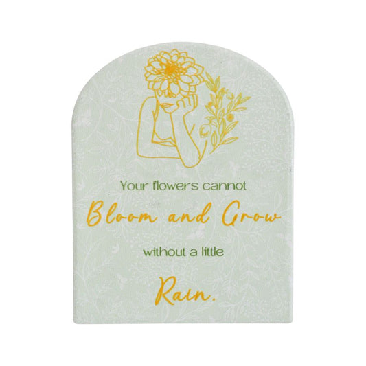 Bloom and Grow Plaque