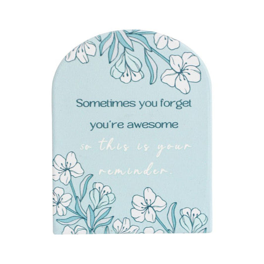 Reminder you're Awesome Plaque