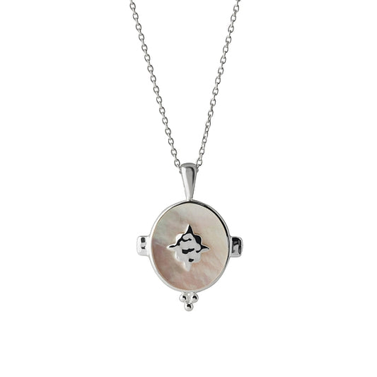 Murkani Sterling Silver Mother of Pearl Necklace