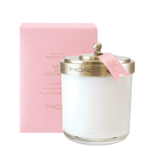 Scented Home Library Rose and Patchouli Fragrant Candle