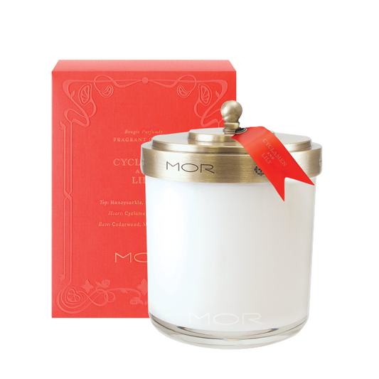 Scented Home Library Cyclamen and Lily Fragrant Candle