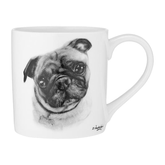 Delightful Dogs Pug City Mug