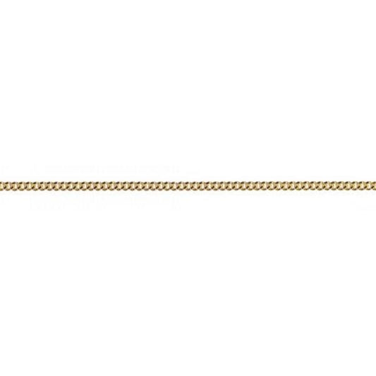 9ct Yellow Gold 50cm Curb Chain