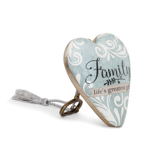 DEMDACO Art Heart - Family Life's Greatest Gift