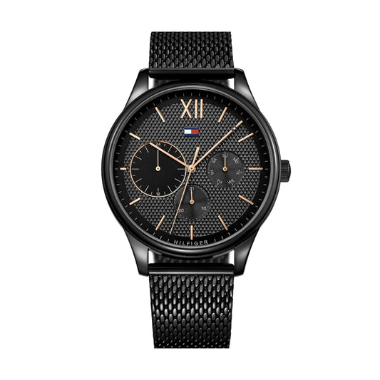 Tommy Hilfiger Damon Black Finish Gents Watch