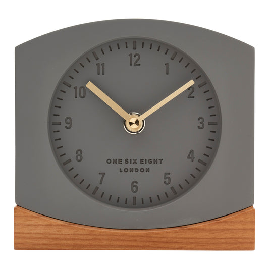 Charlotte Grey Silent Mantel Clock