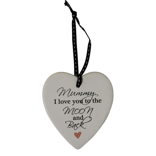 Hanging Heart Mummy Moon and Back