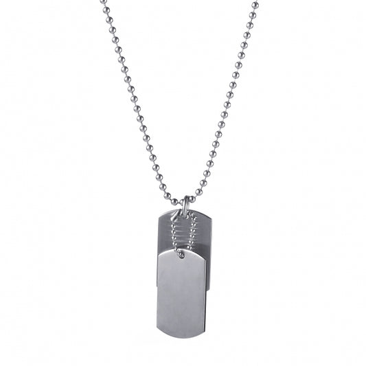 Cudworth Stainless Steel Double Dog Tags