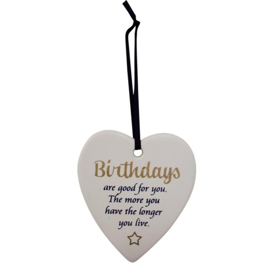 Hanging Heart Birthdays