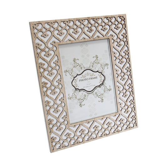Natural Heart 4x6 Picture Frame