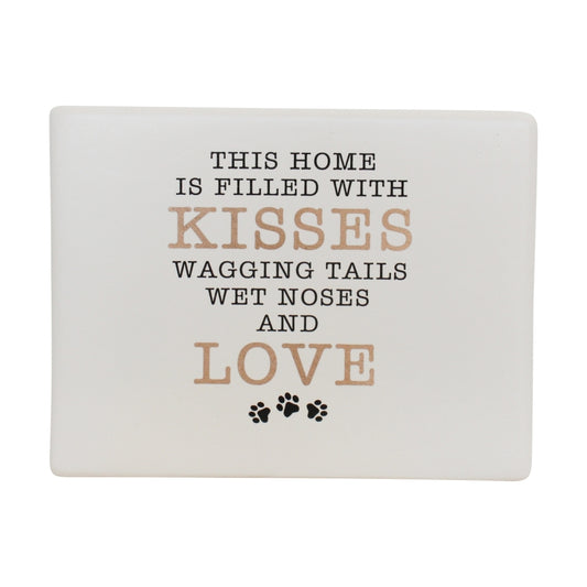 Kisses And Tails Ceramic Sign