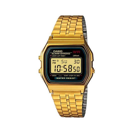 Casio Vintage Digital Gold Tone Gents Watch