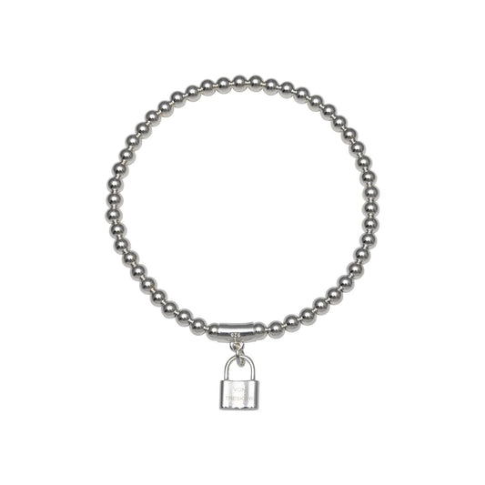 Von Treskow Stretchy Bracelet with Von Treskow Padlock