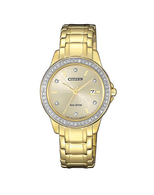 Citizen Eco-Drive Gold Tone Ladies Watch