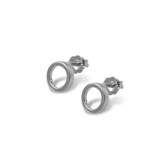 Von Treskow Open Circle Stud Earrings