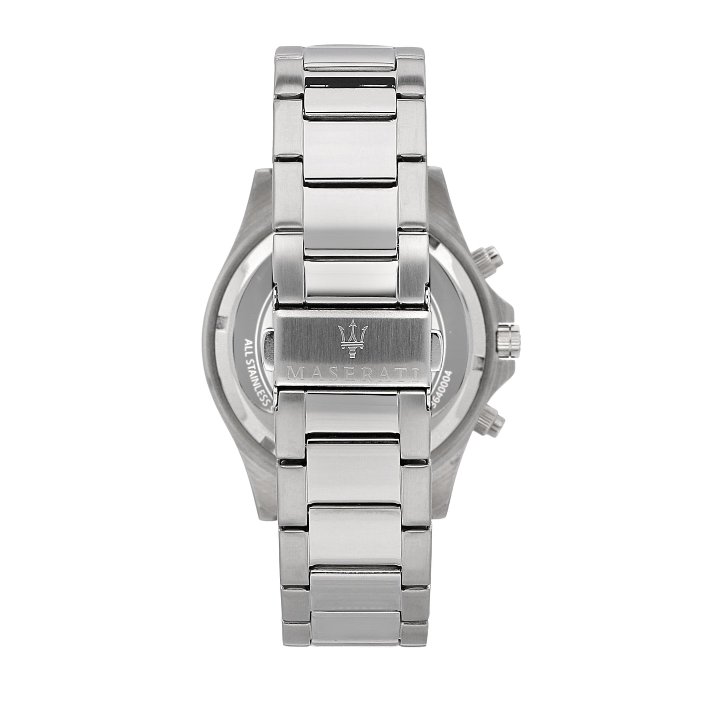 Maserati Stile Silver 45mm Chronograph Watch