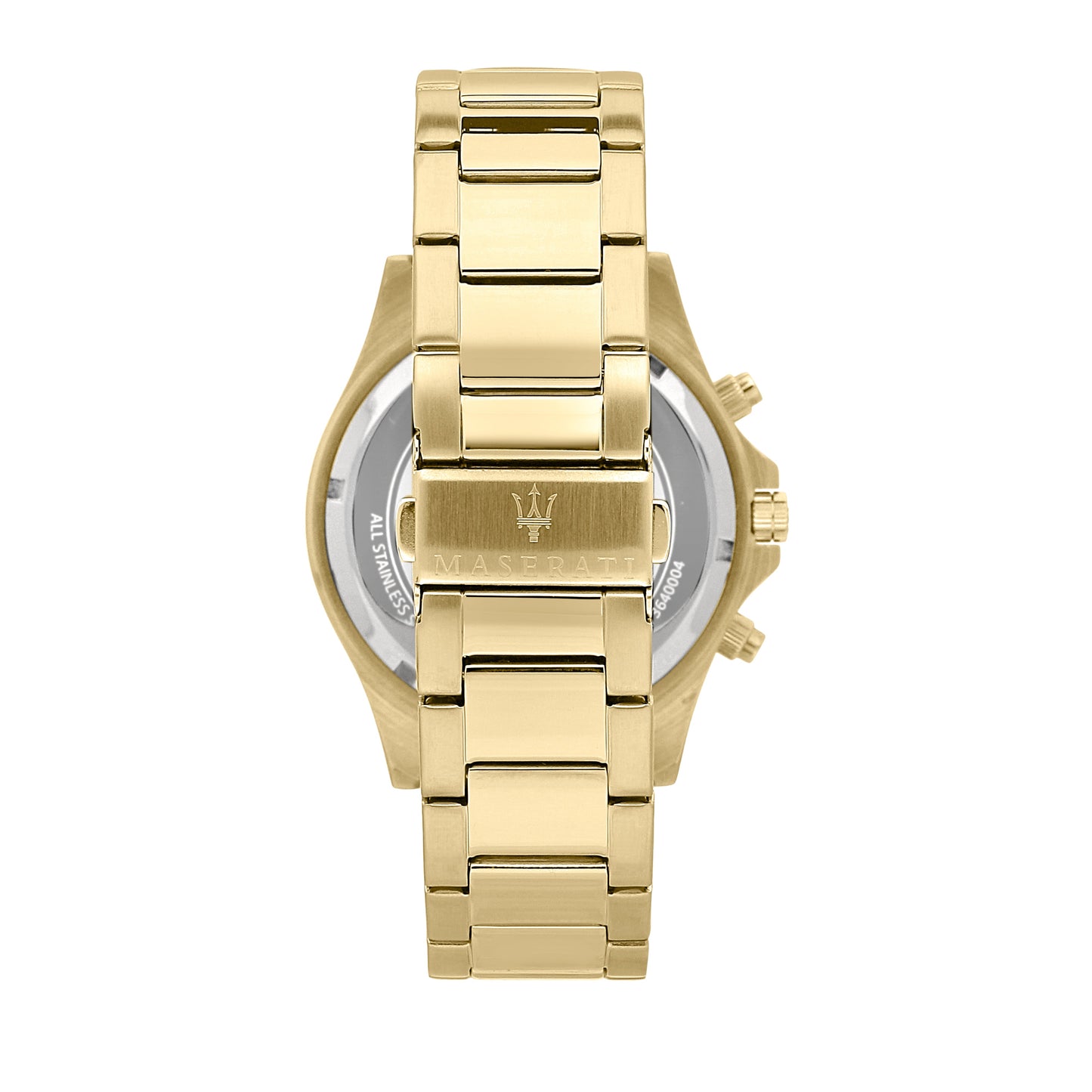 Maserati Stile Gold Dial 45mm Chronograph Watch