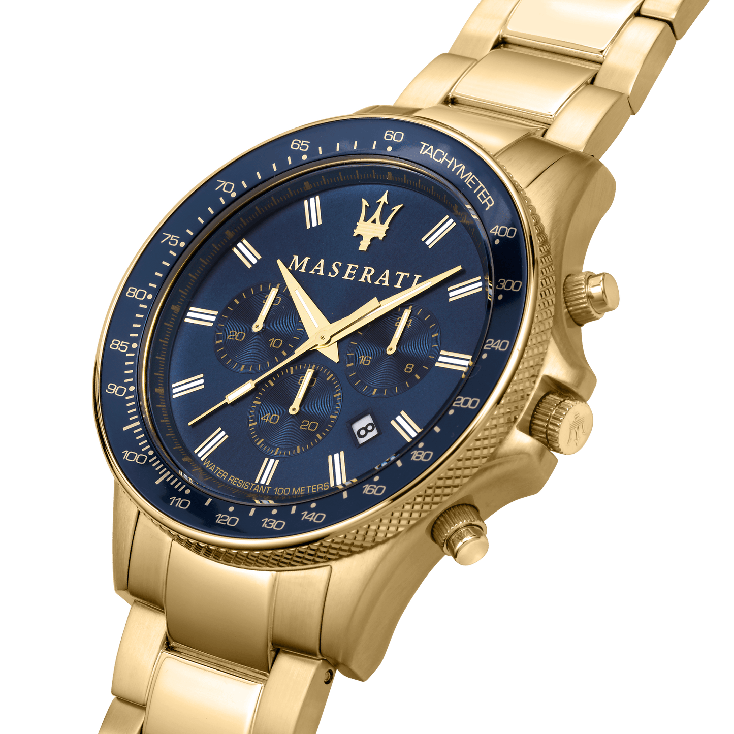Maserati Sfida Gold Chronograph Watch