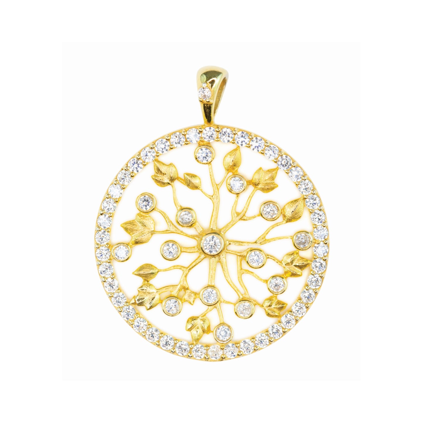 Vous Creations 9ct Yellow Gold Diamond Pendant