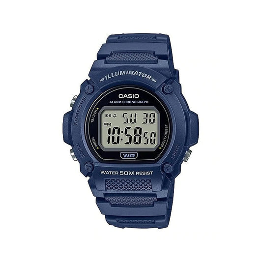 Casio Illuminator Digital Navy Gents Watch