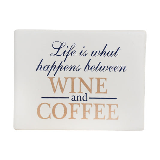 Life Between Ceramic Sign