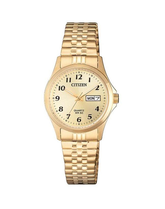 Citizen Quartz Yellow Gold Tone Ladies Watch